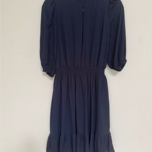 Nanette Lepore Elegant Navy Blue Dress